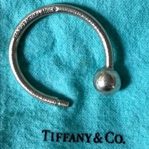 T&c. Silver Key Ring